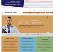 Tablet Screenshot of drscore.com